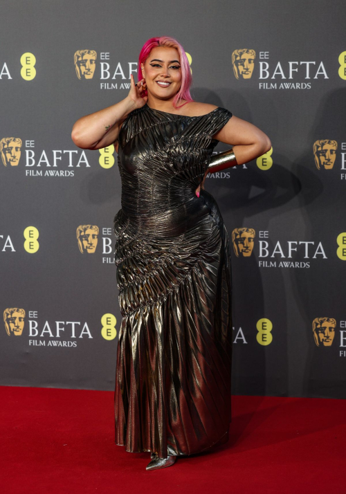 Megan Jayne Crabbe at EE Bafta Film Awards in London, February 2024