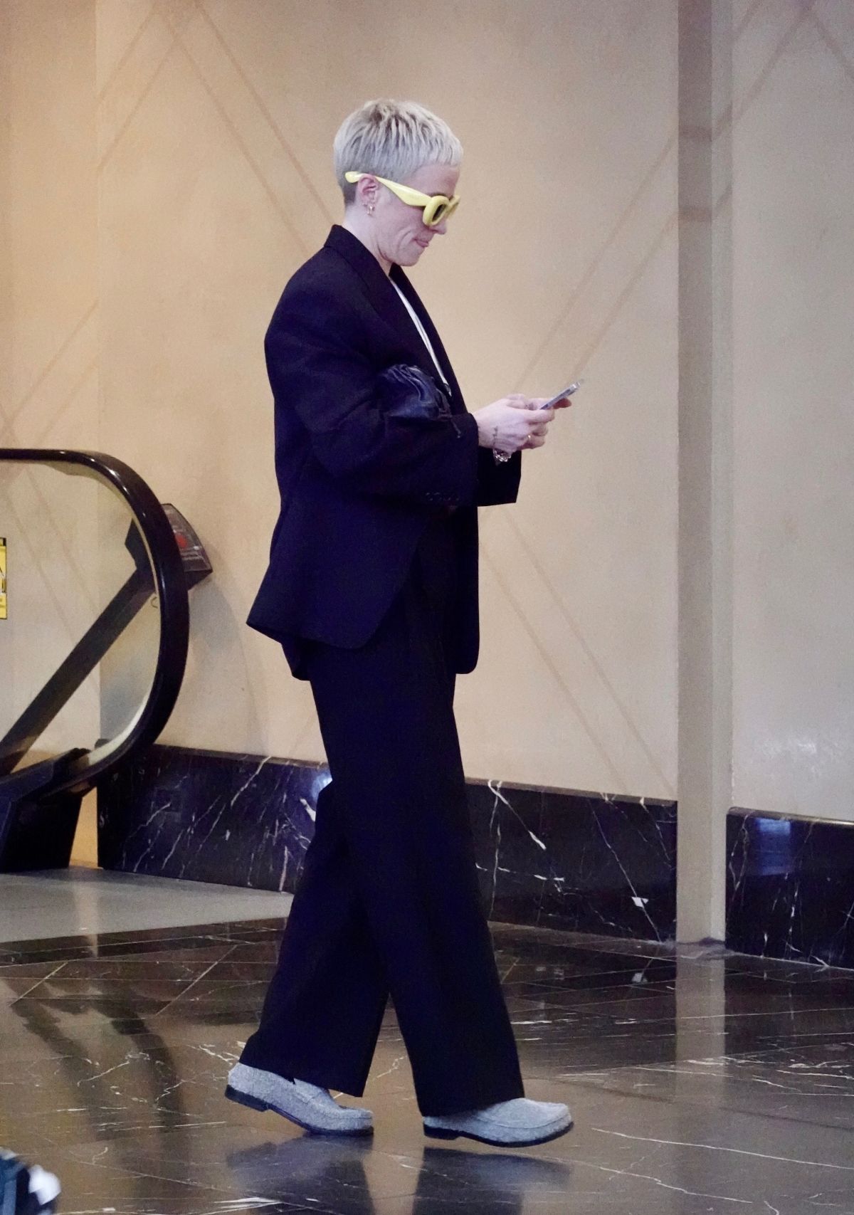 Megan Rapinoe at Venetian Casino and Hotel in Las Vegas, February 2024