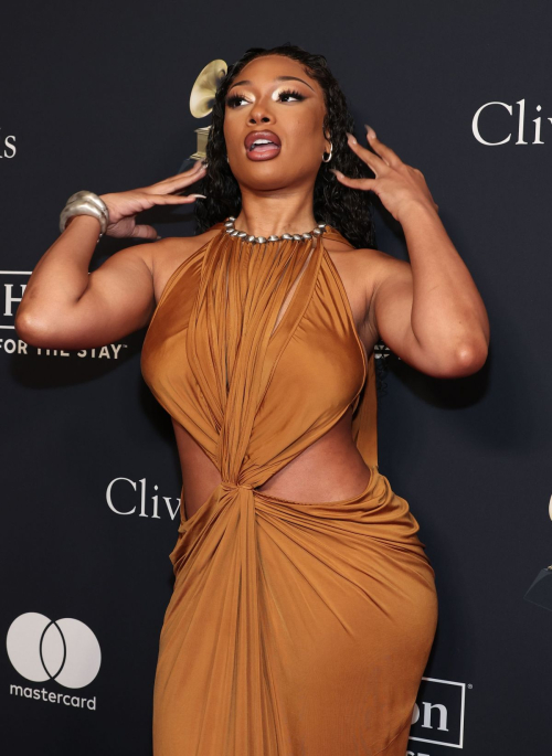 Megan Thee Stallion at Clive Davis Pre-Grammy Gala in Los Angeles, February 2024 1