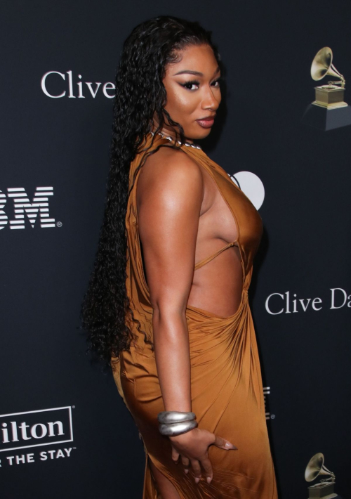 Megan Thee Stallion at Clive Davis Pre-Grammy Gala in Los Angeles, February 2024 4