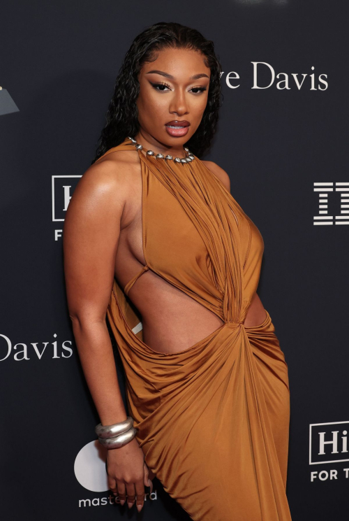 Megan Thee Stallion at Clive Davis Pre-Grammy Gala in Los Angeles, February 2024 6