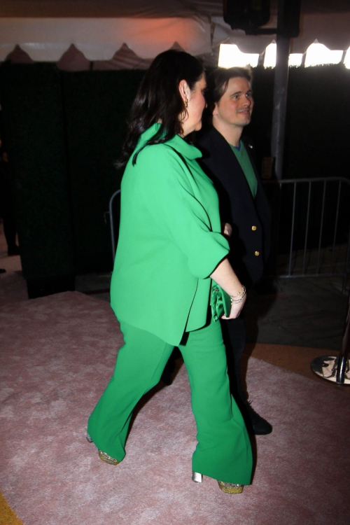 Melanie Lynskey and Jason Ritter Arriving at Lola Premiere in Los Angeles, February 2024 2