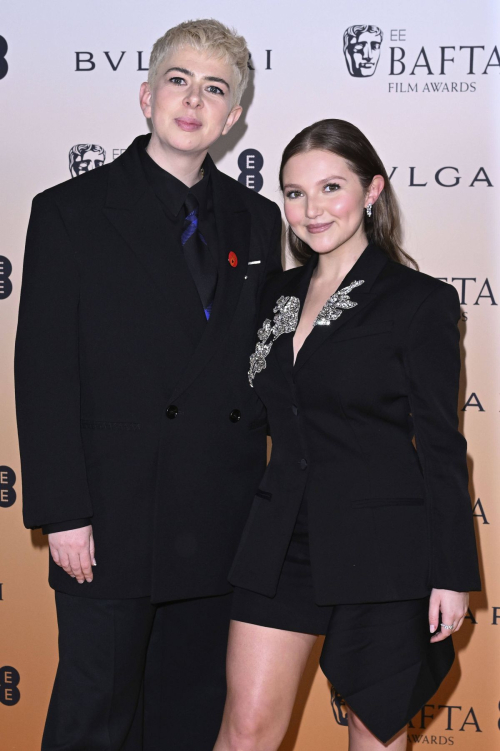 Mia McKenna-Bruce at BAFTA Film Awards Nominees Party, February 2024 1