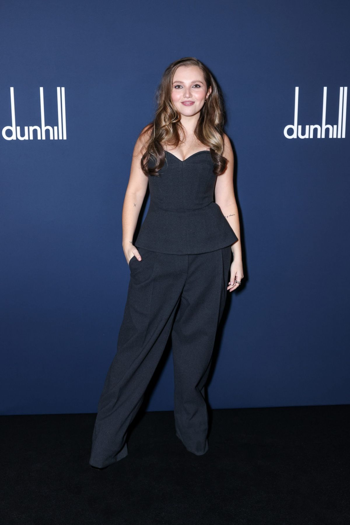 Mia McKenna-Bruce at Dunhill & Bsbp Pre-Bafta Filmmakers Dinner, February 2024