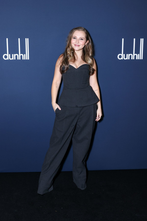 Mia McKenna-Bruce at Dunhill & Bsbp Pre-Bafta Filmmakers Dinner, February 2024 1