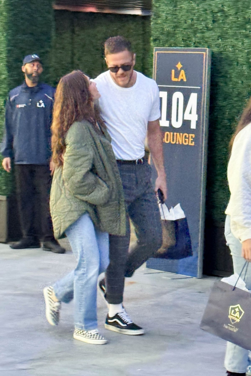 Minka Kelly and Dan Reynolds at LA Galaxy vs Inter-Miami Match Carson, February 2024 3