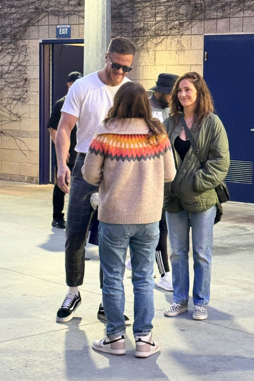 Minka Kelly and Dan Reynolds at LA Galaxy vs Inter-Miami Match Carson, February 2024 6