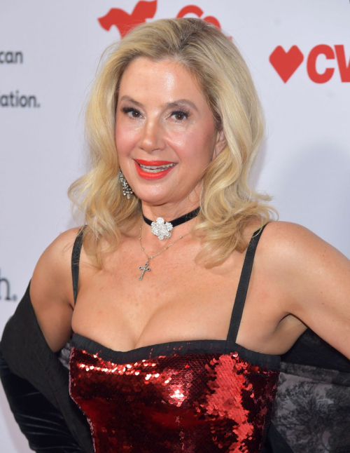 Mira Sorvino at American Heart Association