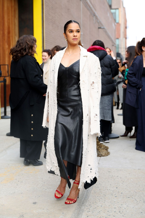 Misty Copeland Arrives at Jason Wu Fashion Show in New York, February 2024 1