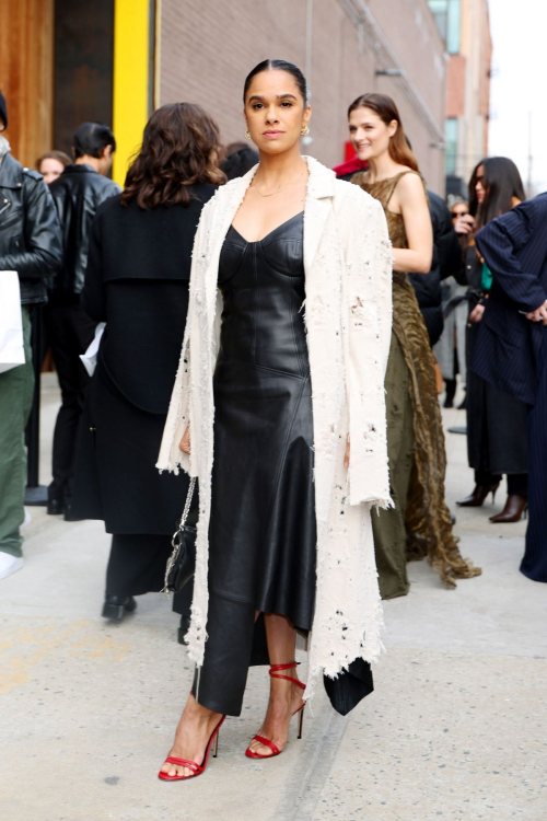 Misty Copeland Arrives at Jason Wu Fashion Show in New York, February 2024 3