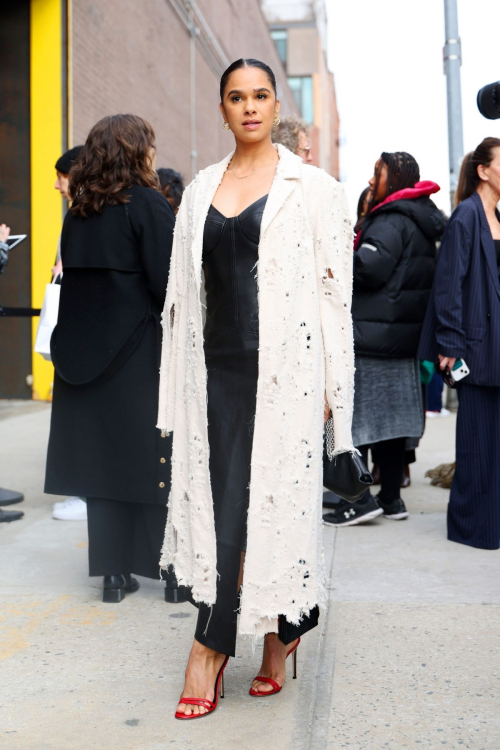 Misty Copeland Arrives at Jason Wu Fashion Show in New York, February 2024 5