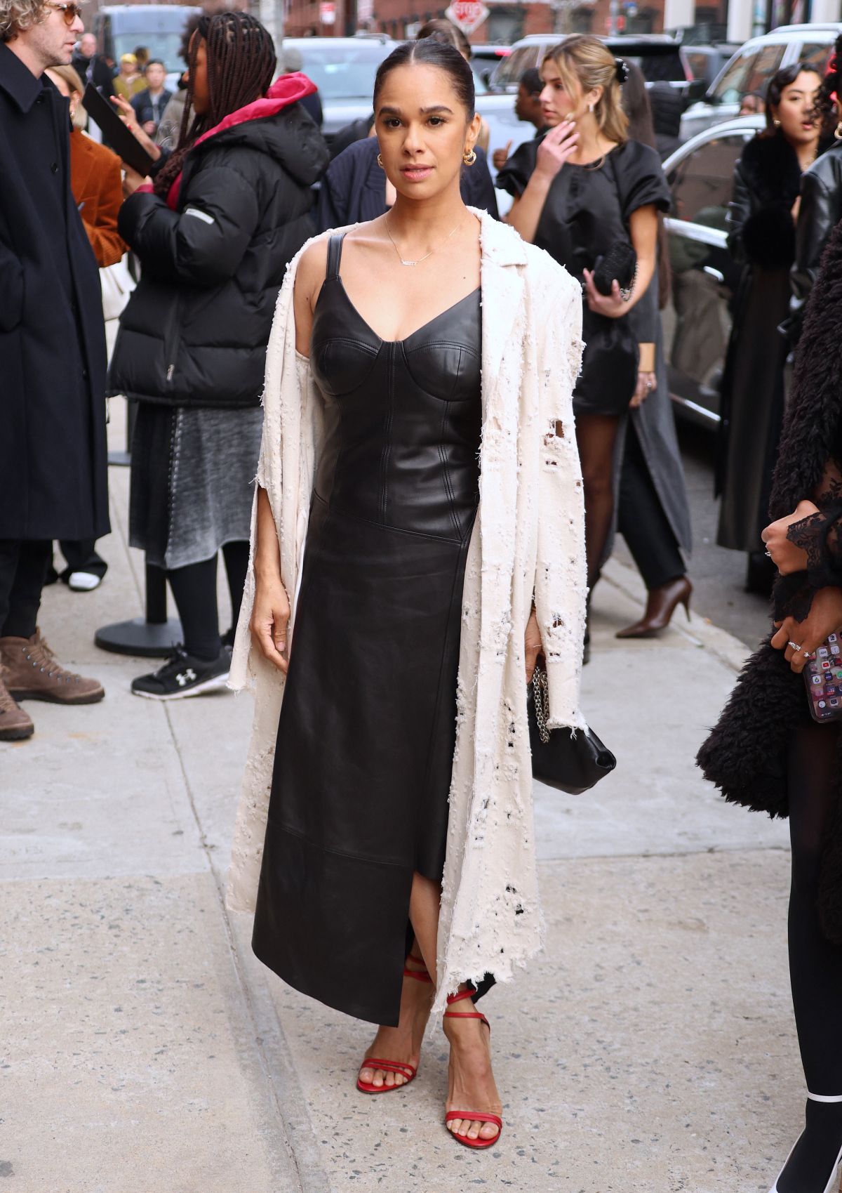 Misty Copeland Arrives at Jason Wu Show at NYFW, February 2024