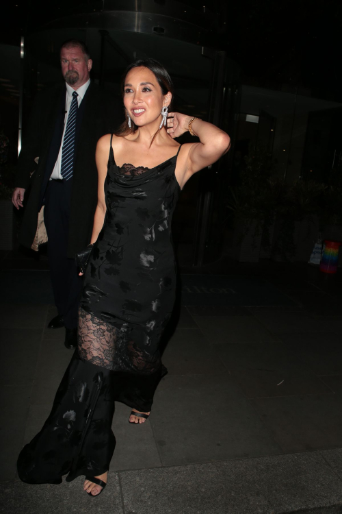 Myleene Klass Arrives at TV Choice Awards in London, February 2024 1