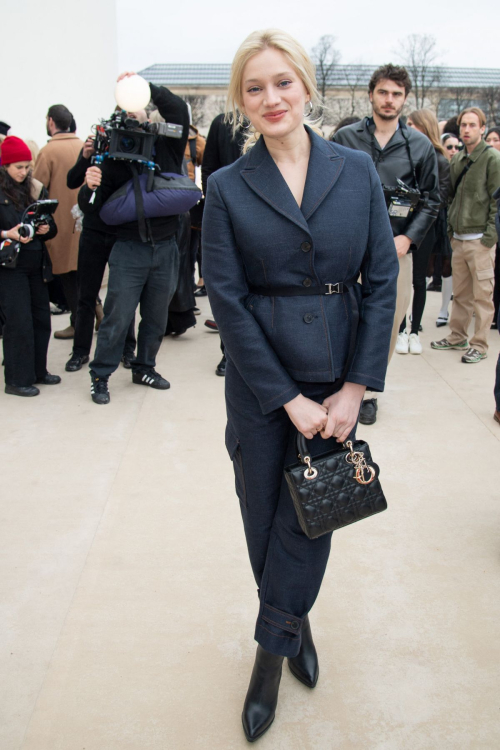 Nadia Tereszkiewicz at Christian Dior Show Paris Fashion Week, February 2024 1