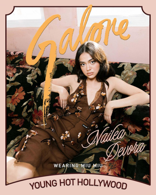 Nailea Devora for Galore Magazine Young Hot Hollywood, February 2024 17