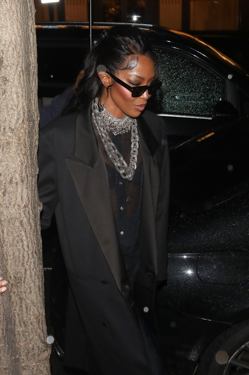 Naomi Campbell Arrives at Hugo Boss LFW Party in Mayfair, February 2024 2