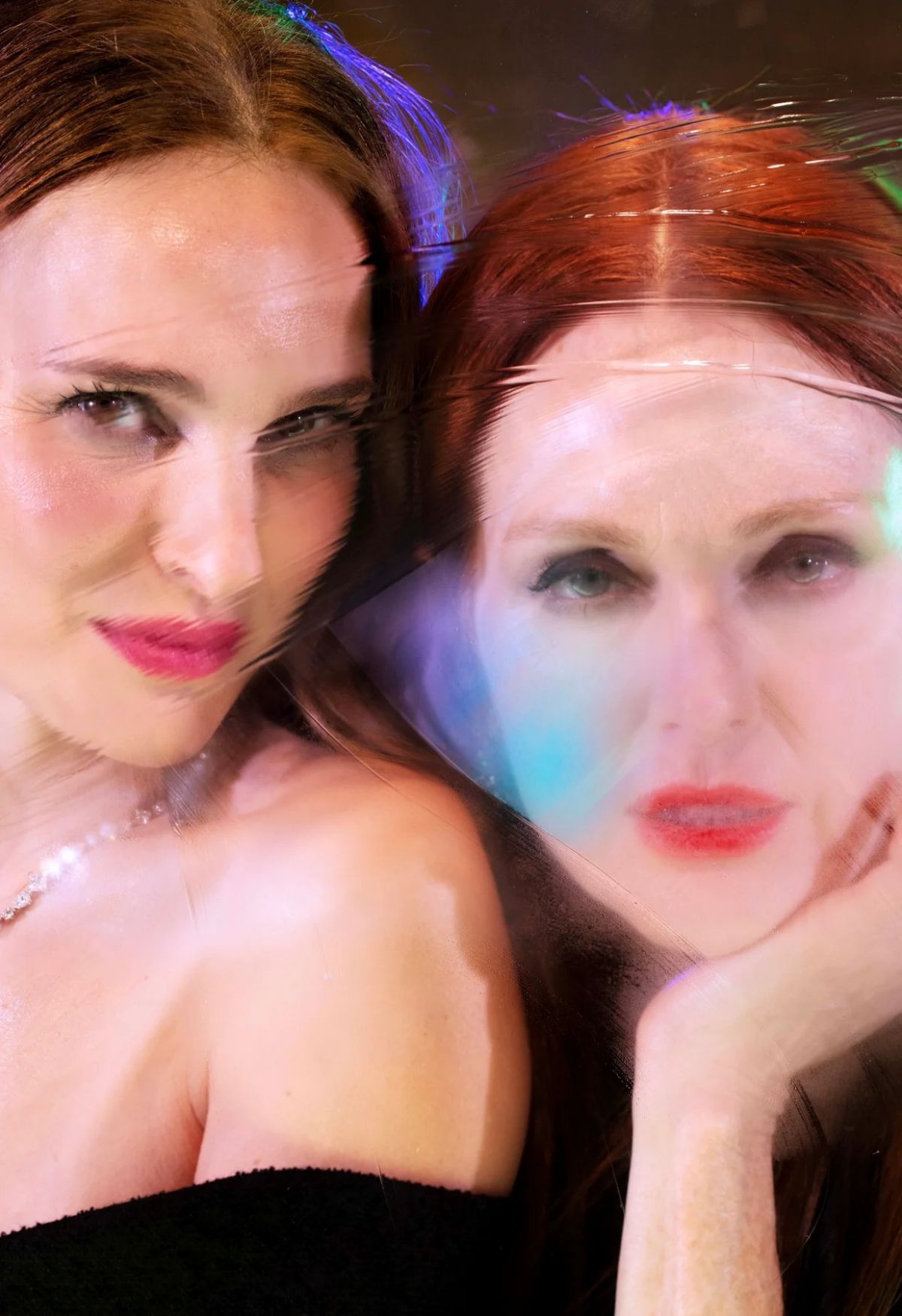 Natalie Portman and Julianne Moore for The Wrap, February 2024