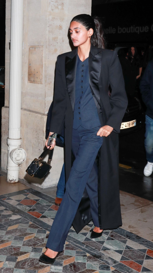 Neelam Gill Arrives at Hotel Costes in Paris, February 2024 1