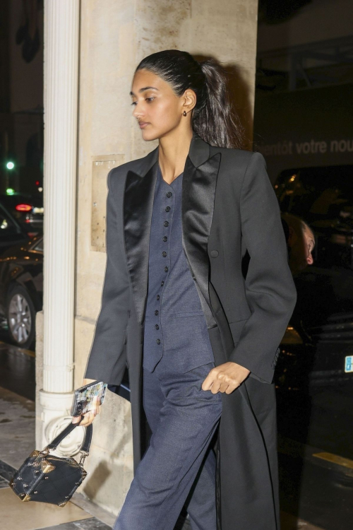 Neelam Gill Arrives at Hotel Costes in Paris, February 2024 3