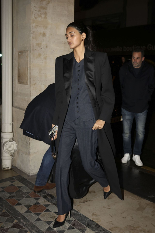 Neelam Gill Arrives at Hotel Costes in Paris, February 2024 4