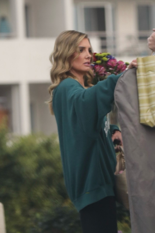 Nicole Young Filming Selling Sunset in Hollywood, February 2024 1