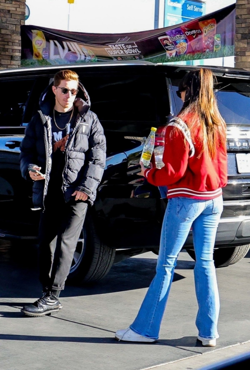 Nina Dobrev and Shaun White Head to Super Bowl in Las Vegas, February 2024 2