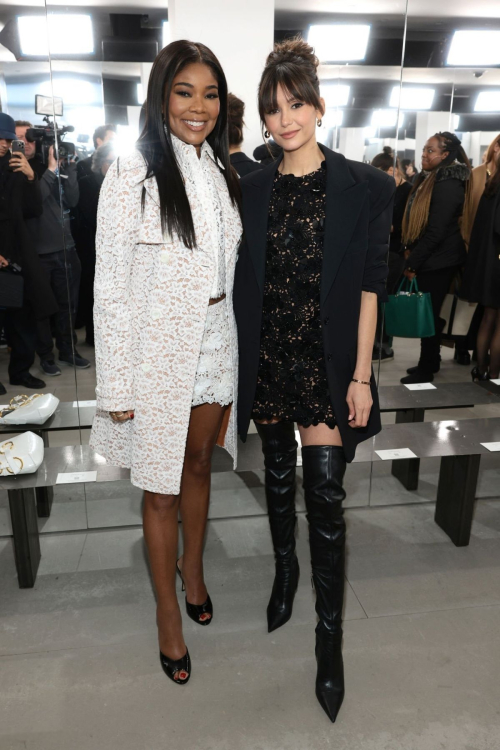 Nina Dobrev at Michael Kors Fashion Show, February 2024 1