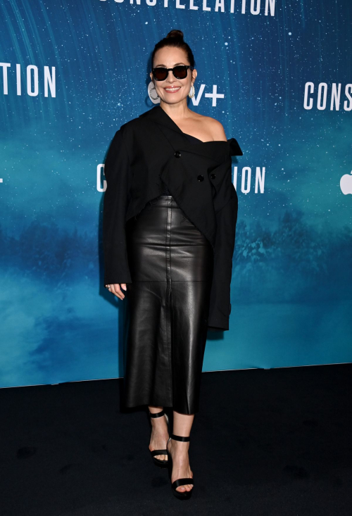 Noomi Rapace at Constellation Series Premiere Photocall in Los Angeles, February 2024