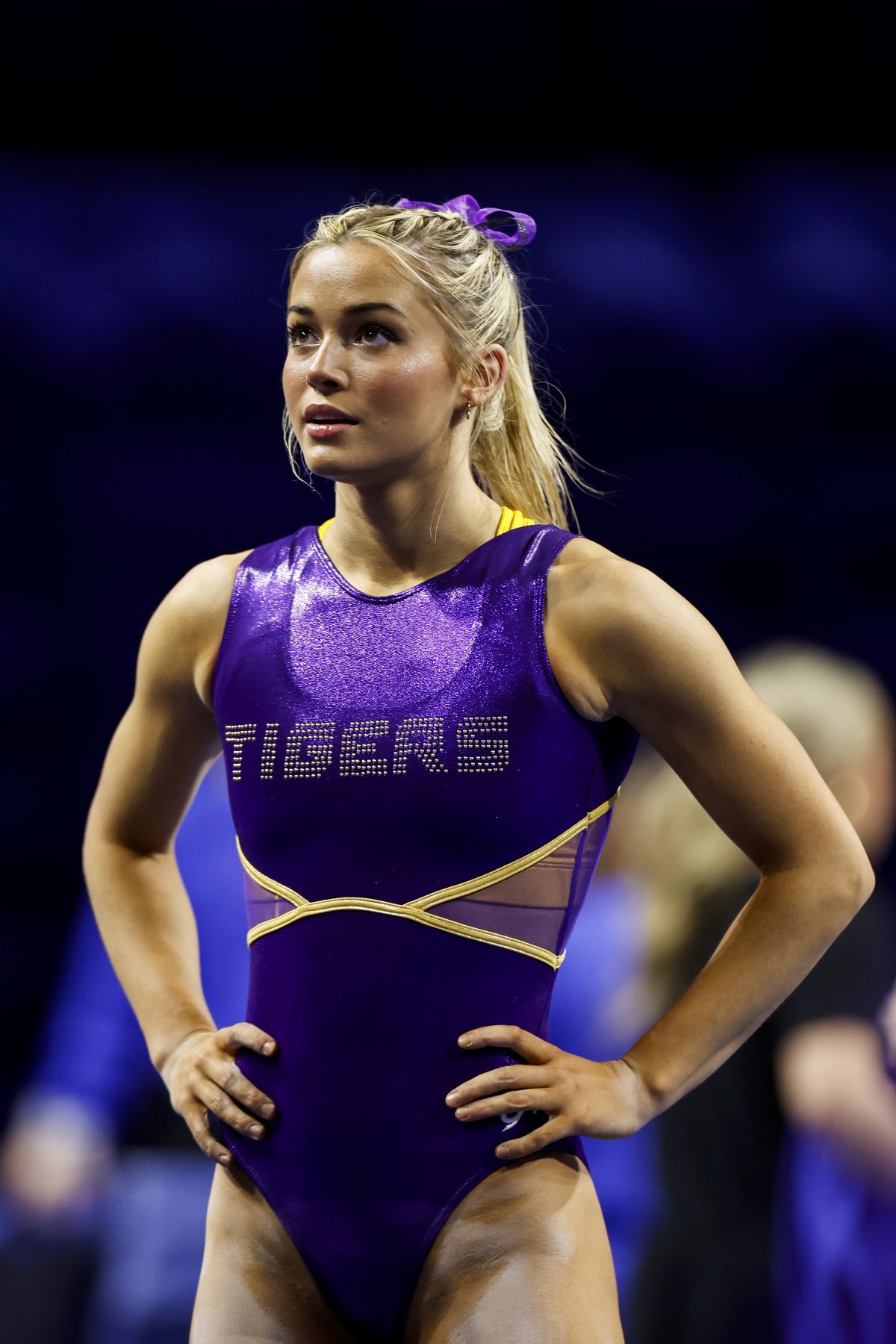 Olivia Dunne at Florida vs LSU Gymnastics Meet, February 2024