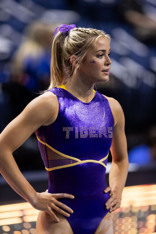 Olivia Dunne at Florida vs LSU Gymnastics Meet, February 2024 9