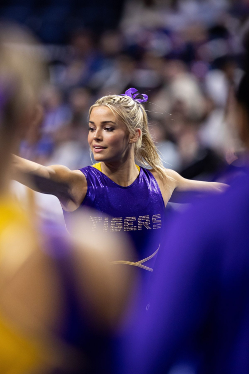 Olivia Dunne at Florida vs LSU Gymnastics Meet, February 2024 1