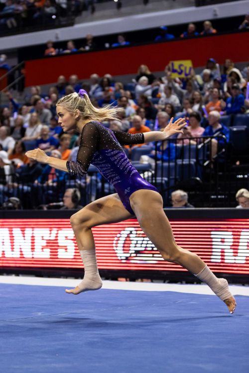 Olivia Dunne at Florida vs LSU Gymnastics Meet, February 2024 4