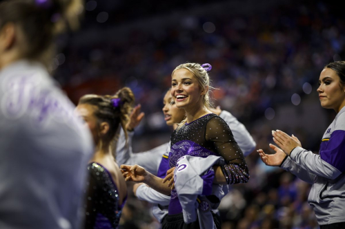 Olivia Dunne at Florida vs LSU Gymnastics Meet, February 2024 5