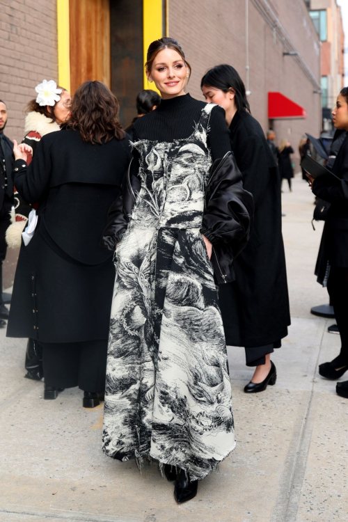 Olivia Palermo Arrives at Jason Wu Fashion Show in New York, February 2024 2