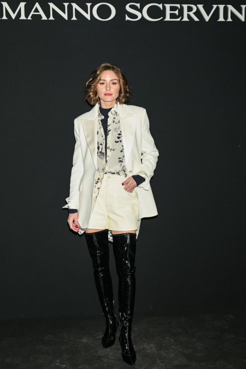 Olivia Palermo at Ermanno Scervino Fashion Show, February 2024