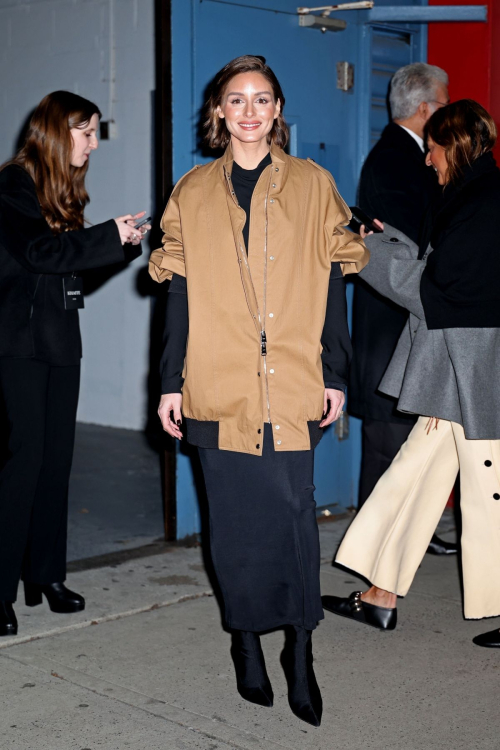 Olivia Palermo Leaves Khaite Fashion Show at NYFW, February 2024 1