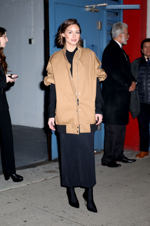 Olivia Palermo Leaves Khaite Fashion Show at NYFW, February 2024 2