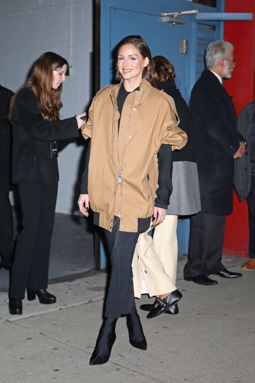 Olivia Palermo Leaves Khaite Fashion Show at NYFW, February 2024 5