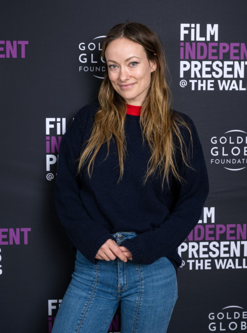 Olivia Wilde at Film Independent Live Read of Anatomy of A Fall, February 2024