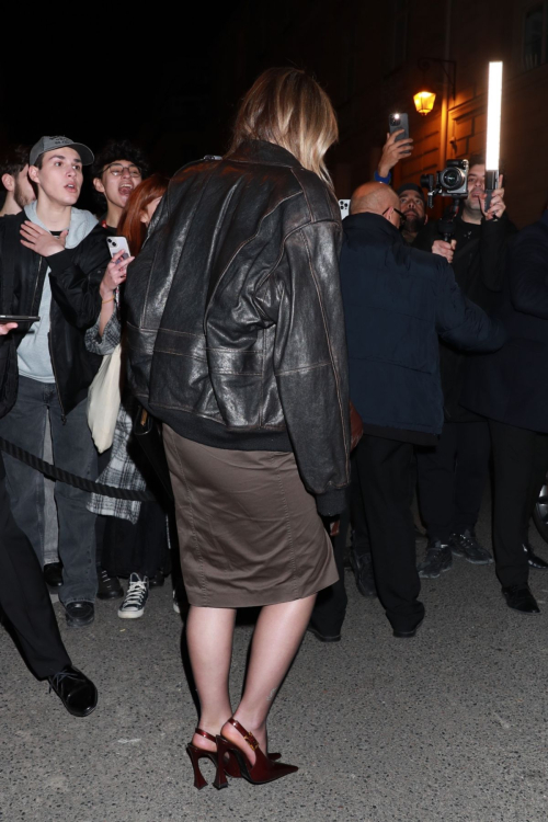 Olivia Wilde Leaves YSL Afterparty at Paris Fashion Week, February 2024 2