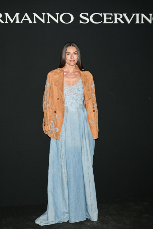 Paola Turani at Ermanno Scervino Fashion Show, February 2024 2