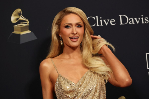 Paris Hilton at Clive Davis Pre-Grammy Gala in Los Angeles, February 2024 1