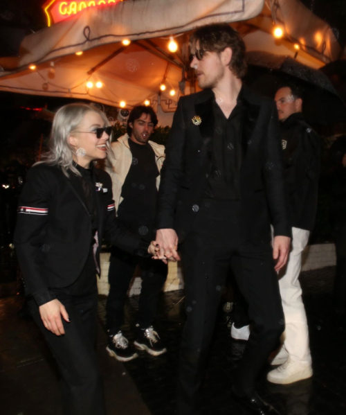 Phoebe Bridgers and Bo Burnham at Grammy’s Afterparty in West Hollywood, February 2024 2