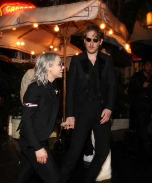 Phoebe Bridgers and Bo Burnham at Grammy’s Afterparty in West Hollywood, February 2024 3