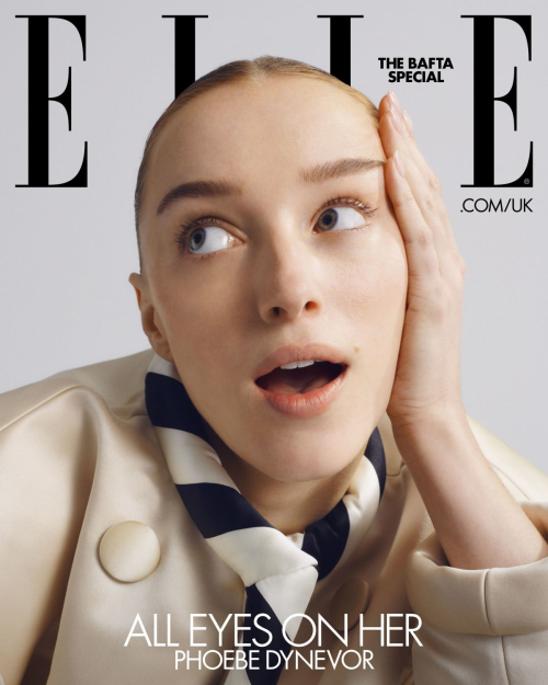 Phoebe Dynevor for Elle UK Bafta Special, February 2024 5