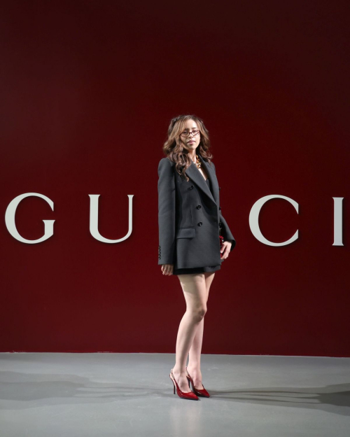 Pokimane at Gucci Fashion Show, February 2024 3