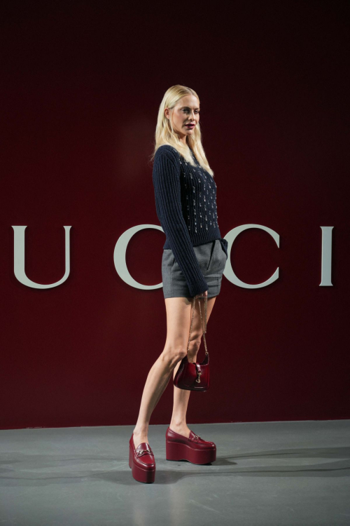 Poppy Delevingne at Gucci Show, Milan Fashion Week, February 2024 2