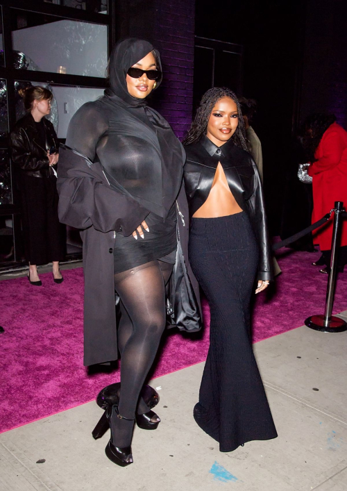 Precious Lee and Ryan Destiny at YSL Beauty Candy Shoppe in New York, February 2024 3