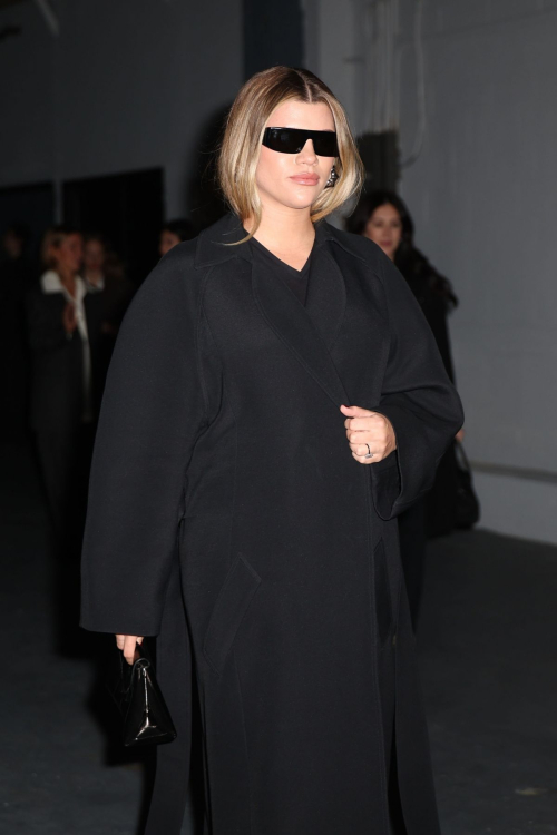 Pregnant Sofia Richie Leaves Khaite Fashion Show at NYFW, February 2024 1