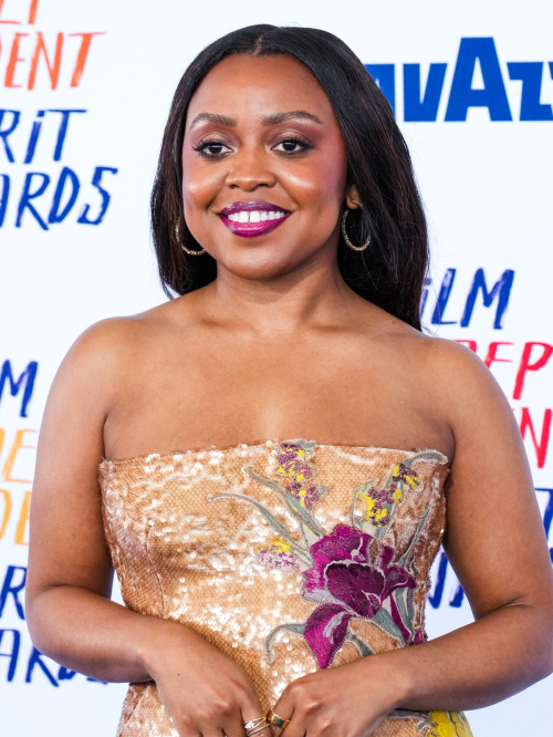 Quinta Brunson at Film Independent Spirit Awards in Santa Monica, February 2024 2